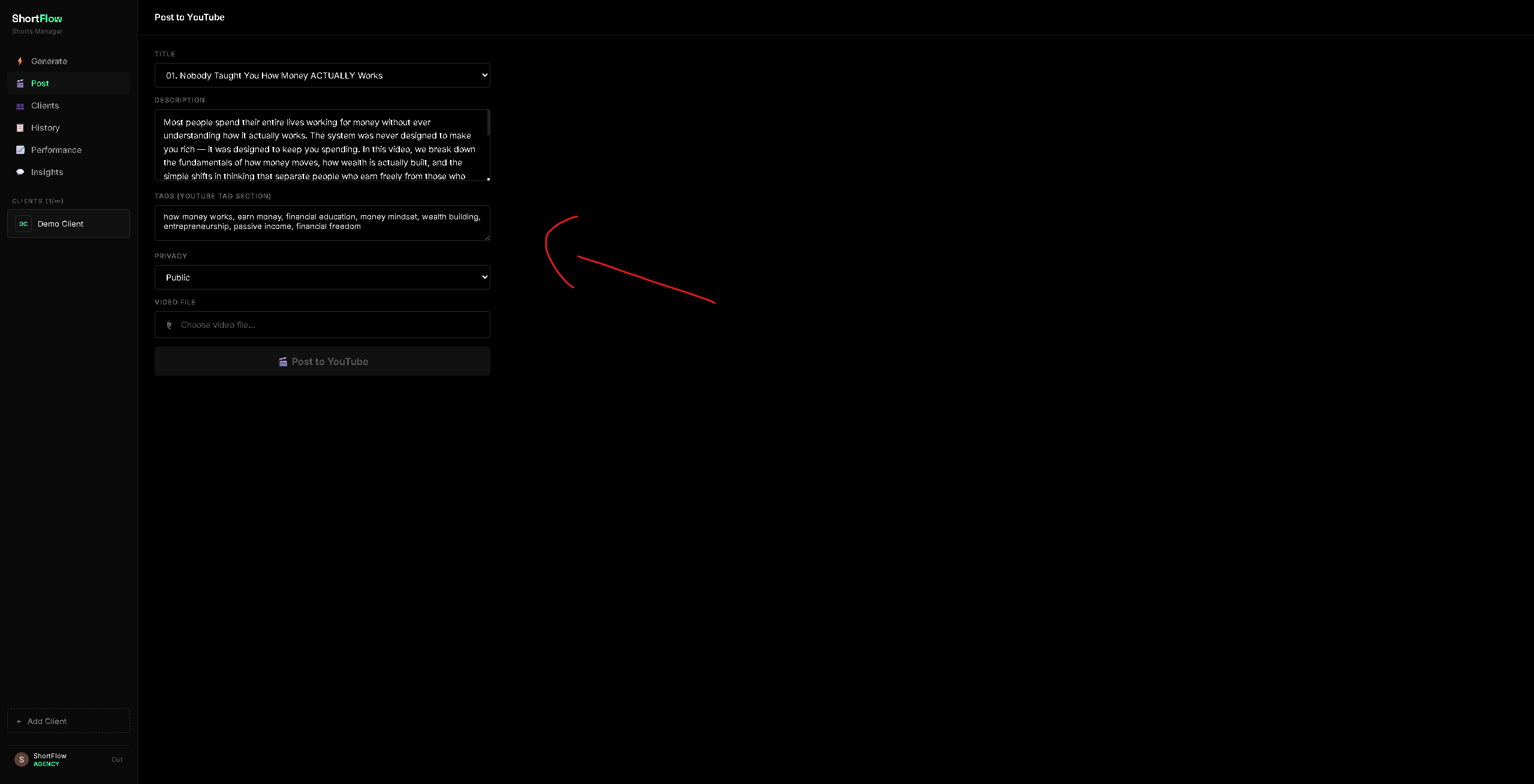 Post screenshot 1